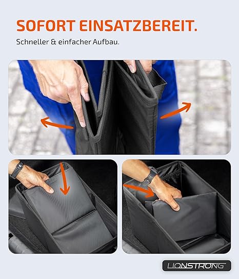 rückstellung für aufbewahrung abzinsung LIONSTRONG® Auto Organizer Box für Rücksitz & Beifahrersitz schwarz [W
